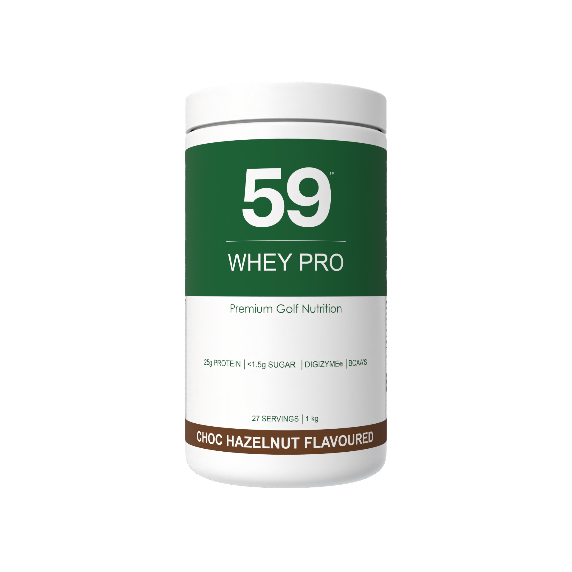 59 Whey Pro Chocolate Hazelnut tub