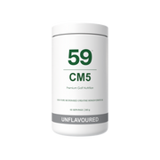 59 CM5 unflavoured creatine product tub on a white background
