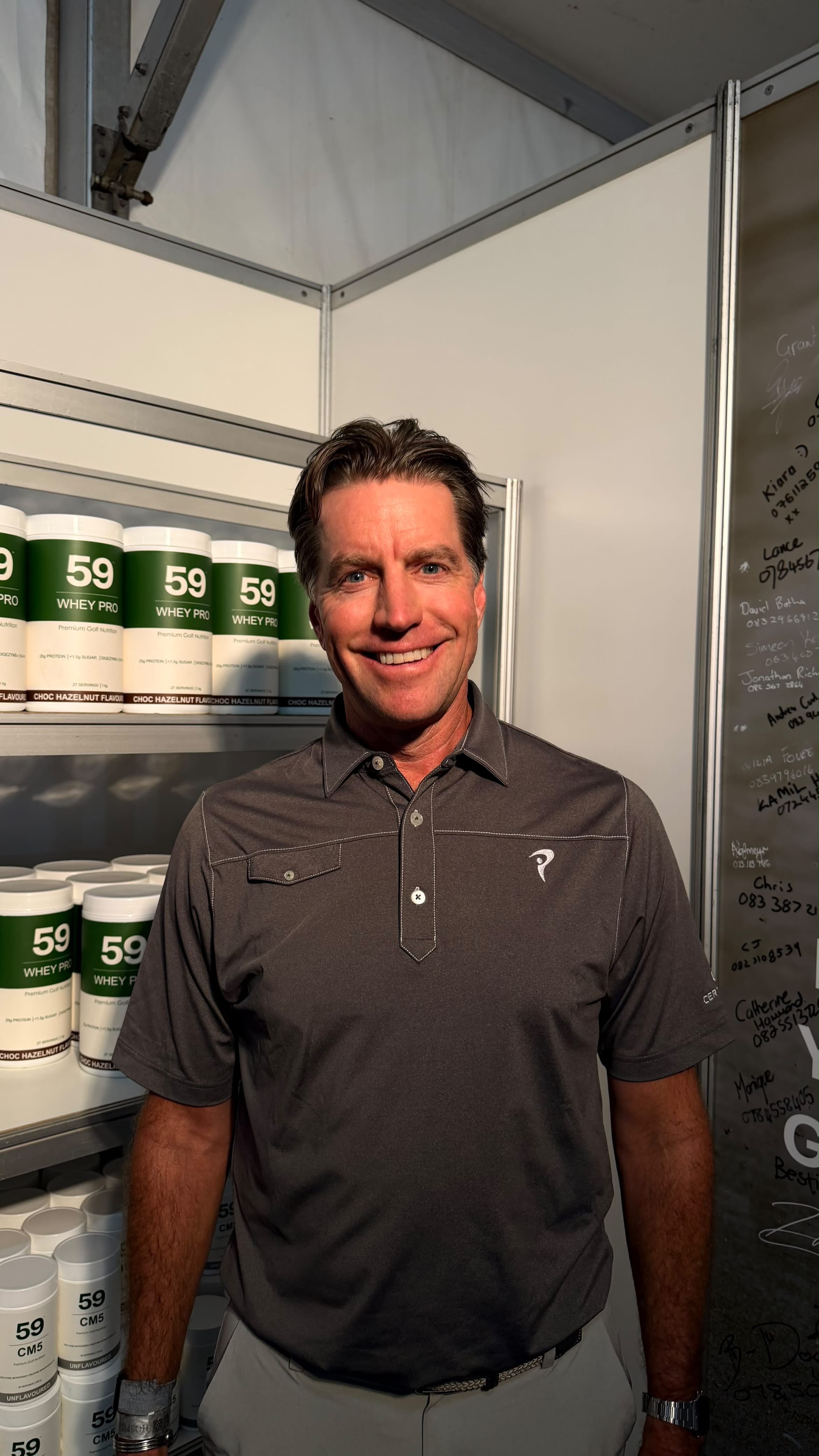 Garth Milne, golf fitness specialist